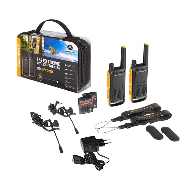 Motorola TALKABOUT T82 Extreme PMR446, Twin Pack