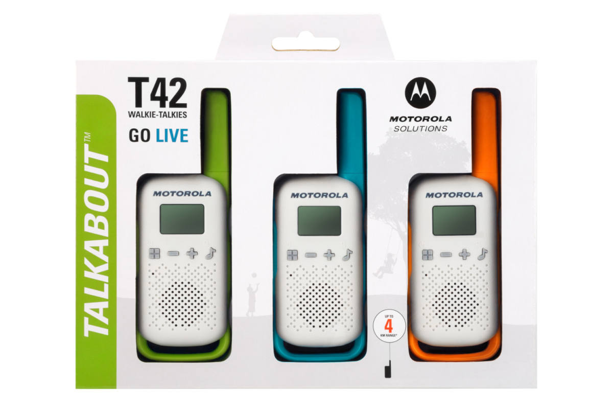 Motorola TALKABOUT T42 TROJBALENIE WALKIE TALKIE
