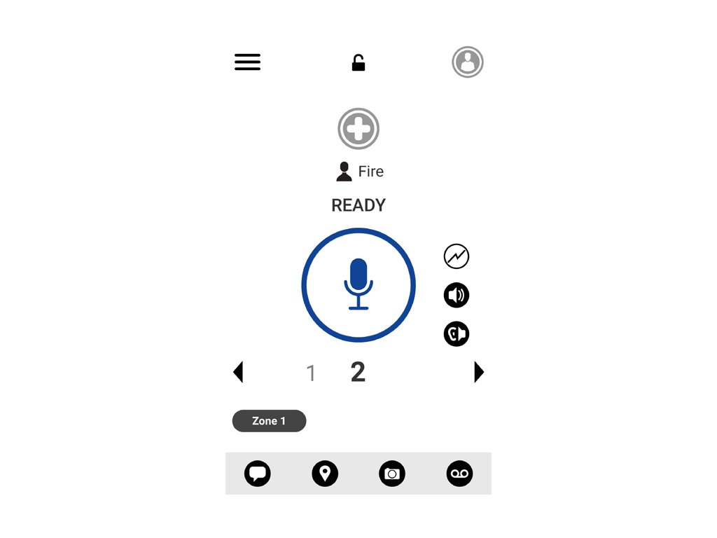 Aplikácia VYSIELAČKA pre smartfón a prevádzku služby Motorola Wave PTX 