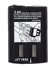 Nabíjateľná vysokokapacitná batéria NiMH Motorola 1532 1300 mAh (čierna)
