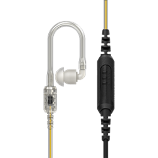 MOTOROLA PMLN8341 - 1-drôtový, IMPRES™ Survelliance Kit, s audio priesvitnou trubicou