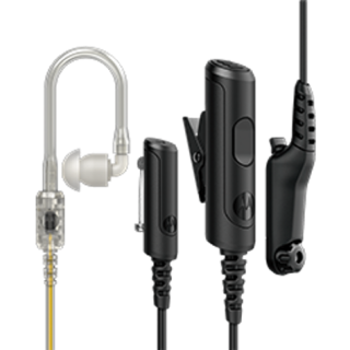 MOTOROLA PMLN8343 – 3-drôtová, IMPRES™ sledovacia súprava, s audio priehľadnou trubicou